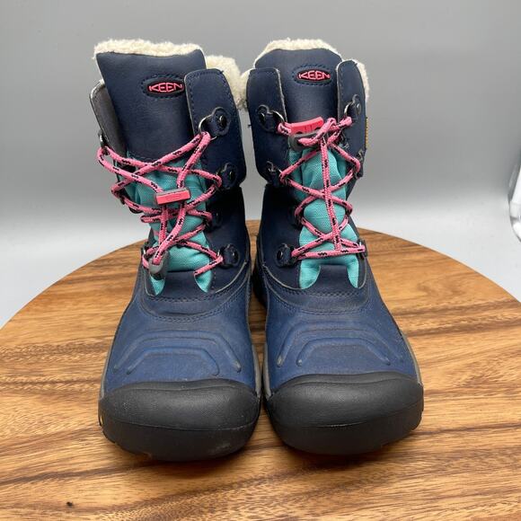 Keen Snow Boots Womens Size 5 Blue Waterproof Winter Casual Comfort Shoes - Picture 2 of 8